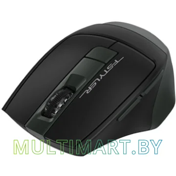 Мышь A4Tech Fstyler FB35 (черный/зелёный) картинка 4